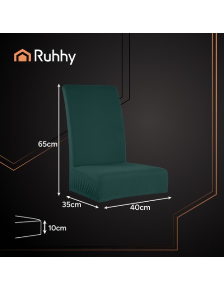 Kėdžių užvalkalai - 6 vnt. butelis Ruhhy 25992