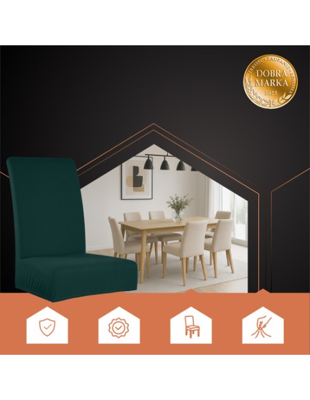 Kėdžių užvalkalai - 6 vnt. butelis Ruhhy 25992