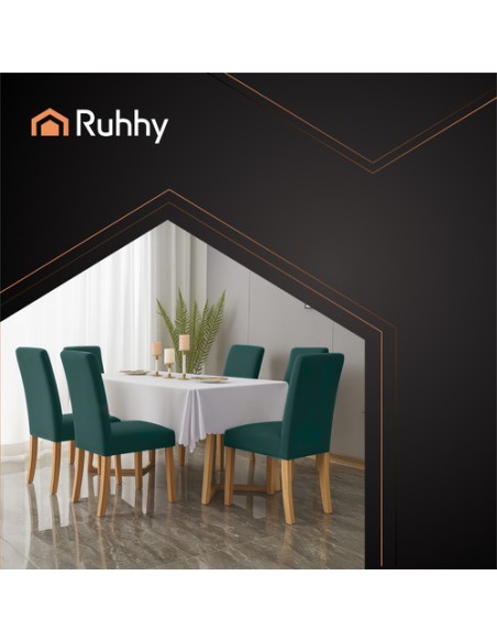 Kėdžių užvalkalai - 6 vnt. butelis Ruhhy 25992