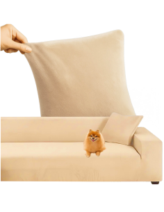 Ruhhy 26031 smėlio spalvos sofos užvalkalas 145-185 cm