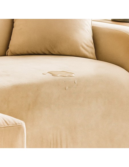 Ruhhy 26031 smėlio spalvos sofos užvalkalas 145-185 cm