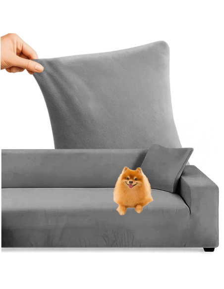 Sofos užvalkalas 145-185 cm tamsiai pilkas Ruhhy 26037