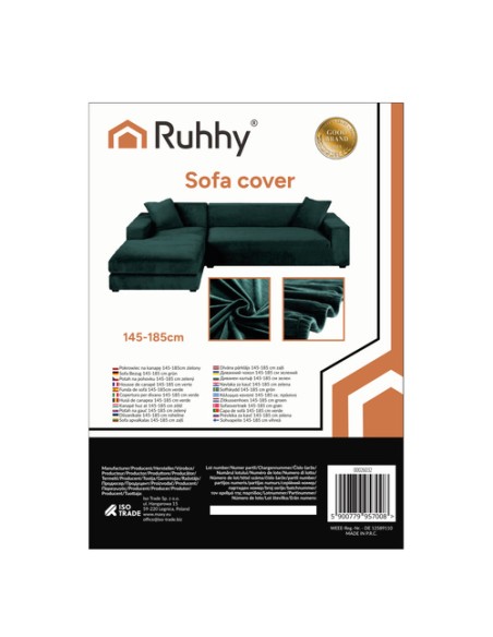 Sofos užvalkalas 145-185 cm žalias Ruhhy 26032