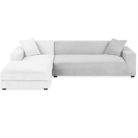 Ruhhy 26035 šviesiai pilkas sofos užvalkalas 145-185cm