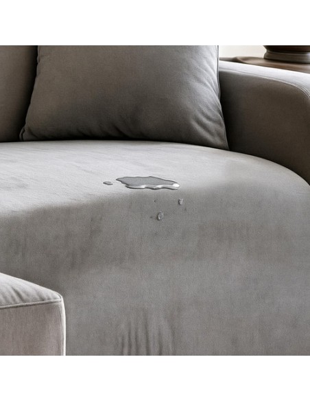 Ruhhy 26035 šviesiai pilkas sofos užvalkalas 145-185cm