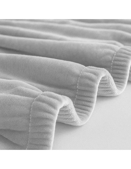 Ruhhy 26035 šviesiai pilkas sofos užvalkalas 145-185cm