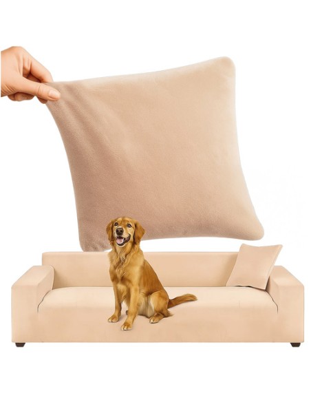 Ruhhy 26184 smėlio spalvos sofos užvalkalas 190-230cm