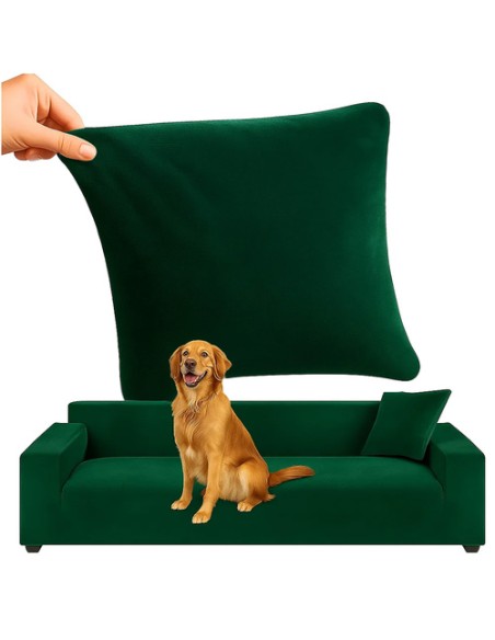 Sofos užvalkalas 190-230 cm tamsiai žalias Ruhhy 26183