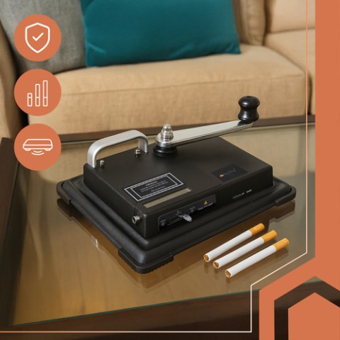 Stūmoklinis cigarečių pildymo aparatas 25636