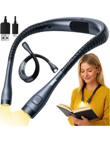 Izoxis 25675 LED kaklo skaitymo lempa