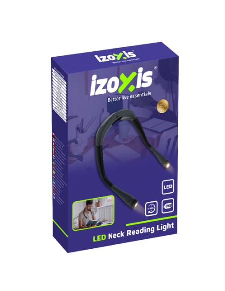 Izoxis 25675 LED kaklo skaitymo lempa