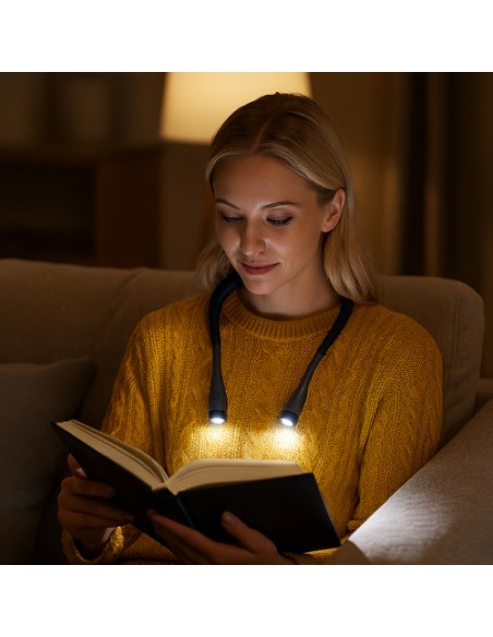 Izoxis 25675 LED kaklo skaitymo lempa