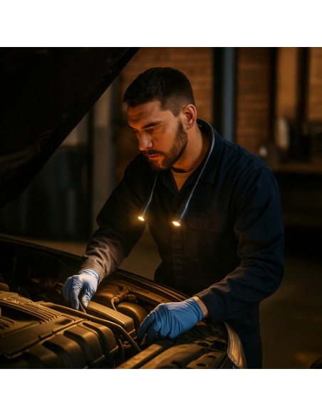 Izoxis 25675 LED kaklo skaitymo lempa