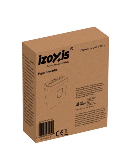 „Izoxis 25663“ dokumentų smulkintuvas