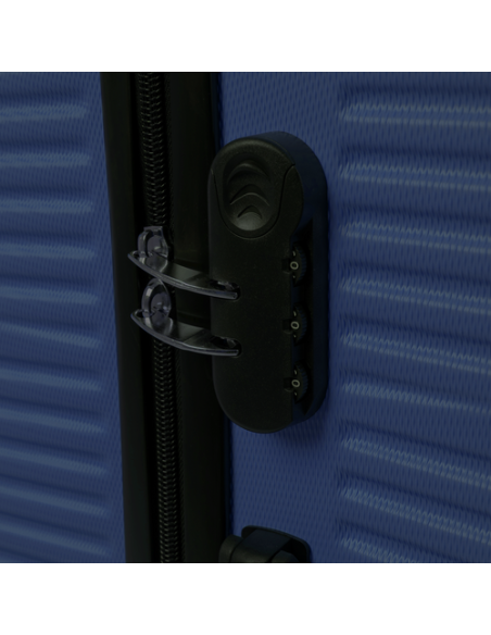 3 viename lagaminų rinkinys – tamsiai mėlynas Trizand 26664