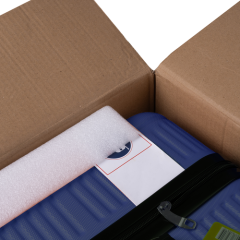 3 viename lagaminų rinkinys – tamsiai mėlynas Trizand 26664