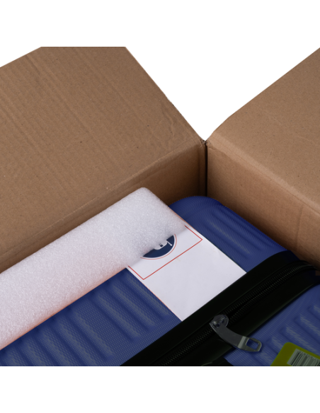 3 viename lagaminų rinkinys – tamsiai mėlynas Trizand 26664