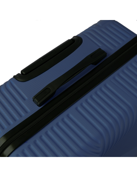 3 viename lagaminų rinkinys – tamsiai mėlynas Trizand 26664