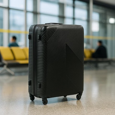 3 viename lagaminų rinkinys – juodas Trizand 26661