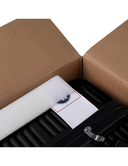 3 viename lagaminų rinkinys – juodas Trizand 26661