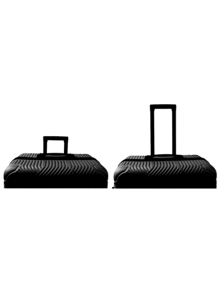 3 viename lagaminų rinkinys – juodas Trizand 26661