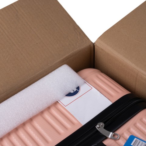 3 viename lagaminų rinkinys – rožinis Trizand 26663