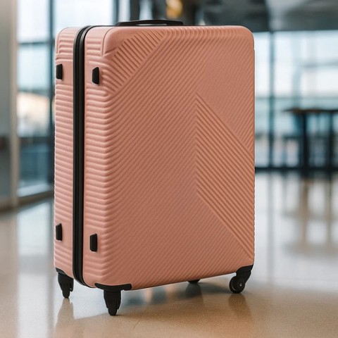 3 viename lagaminų rinkinys – rožinis Trizand 26663