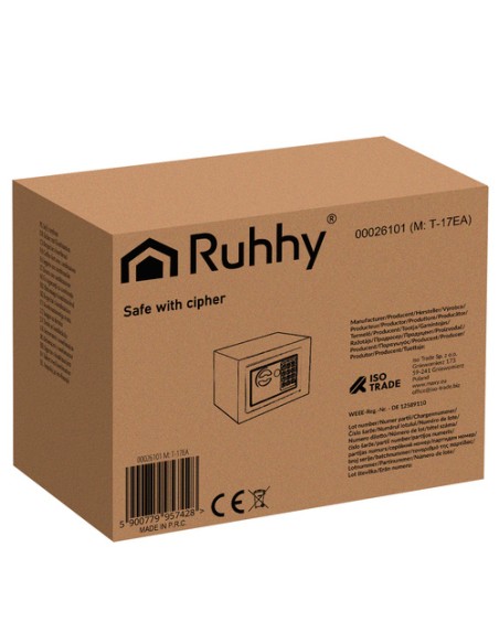 Ruhhy 26101 kombinuotas seifas