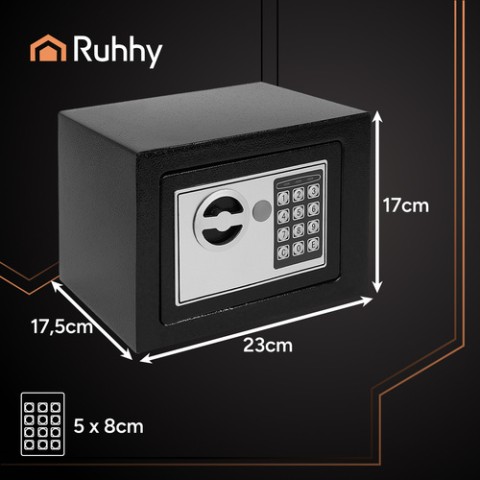 Ruhhy 26101 kombinuotas seifas