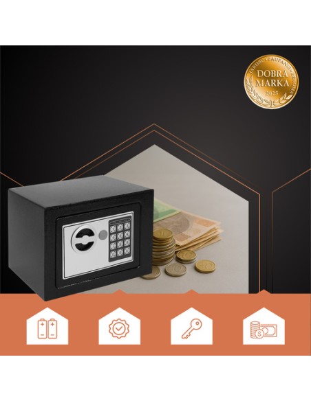 Ruhhy 26101 kombinuotas seifas