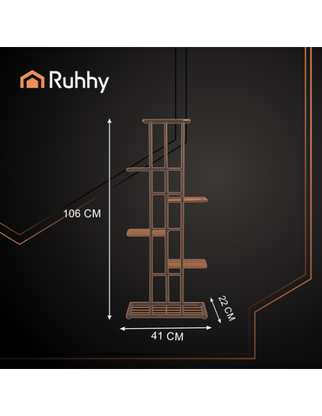 Pastatomas gėlių stovas 106 cm Ruhhy 26040