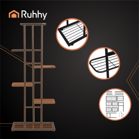 Pastatomas gėlių stovas 106 cm Ruhhy 26040