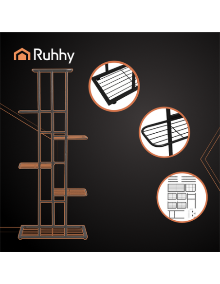 Pastatomas gėlių stovas 106 cm Ruhhy 26040