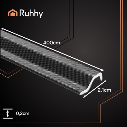 Juodas apsauginis sandariklis Ruhhy 26267