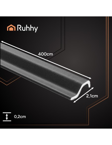 Juodas apsauginis sandariklis Ruhhy 26267