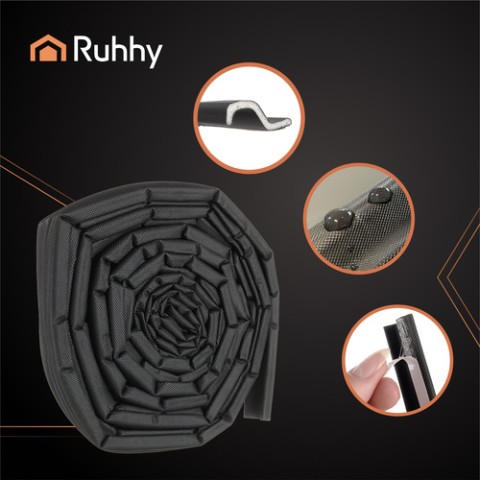 Juodas apsauginis sandariklis Ruhhy 26267