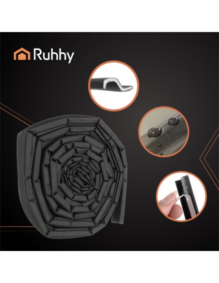 Juodas apsauginis sandariklis Ruhhy 26267