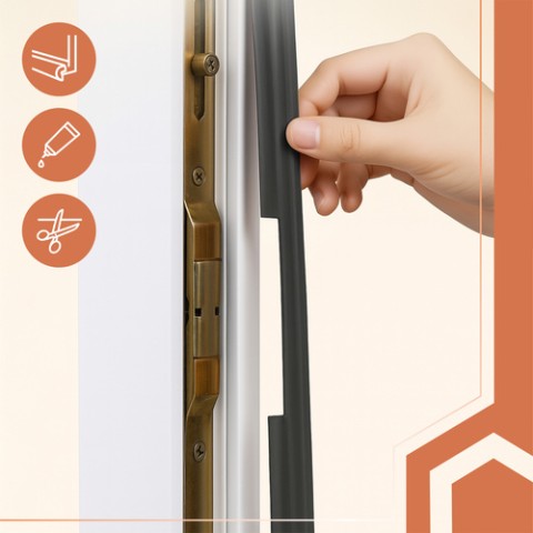 Juodas apsauginis sandariklis Ruhhy 26267