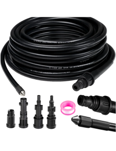 Vamzdžių valymo žarna su adapteriu 15 m Ruhhy 26132