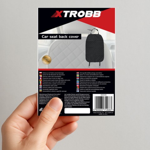 „Xtrobb 26545“ automobilio sėdynės atlošo užvalkalas