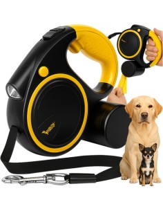 Automatinis virvelis su žibintuvėliu 5 m Purlov 25965