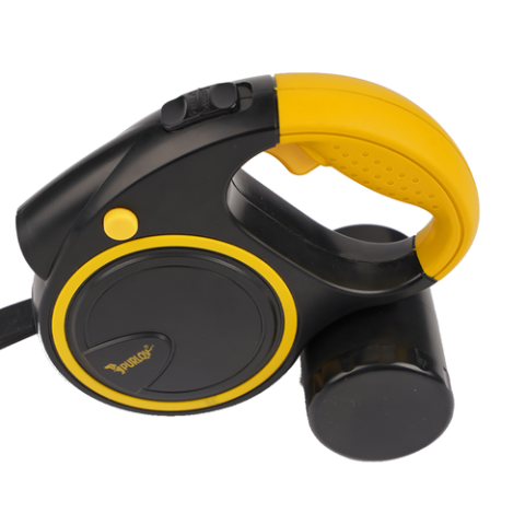 Automatinis virvelis su žibintuvėliu 5 m Purlov 25965