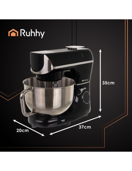 Ruhhy 25729 virtuvės kombainas su šildomu dubeniu ir svarstyklėmis