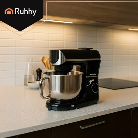 Ruhhy 25729 virtuvės kombainas su šildomu dubeniu ir svarstyklėmis