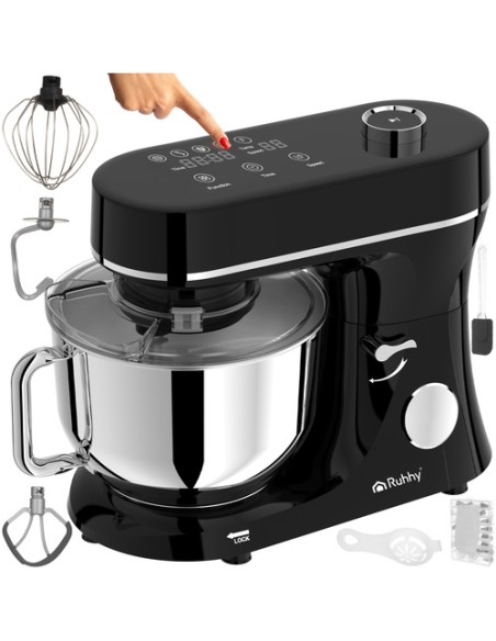 Ruhhy 25728 maisto smulkintuvas su šildomu dubeniu ir trintuvu