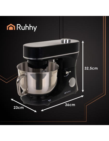 Ruhhy 25728 maisto smulkintuvas su šildomu dubeniu ir trintuvu