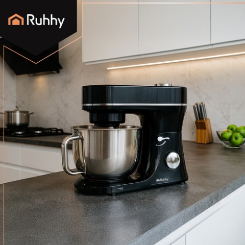 Ruhhy 25728 maisto smulkintuvas su šildomu dubeniu ir trintuvu