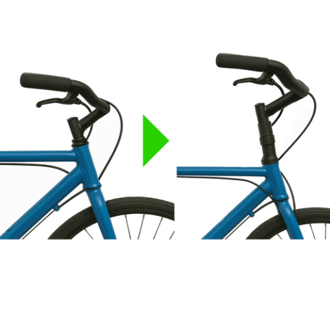 Trizand 25993 dviračio vairo adapteris/ laikiklis