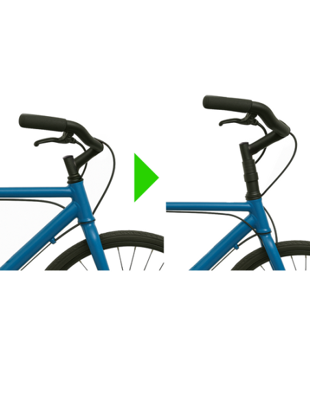 Trizand 25993 dviračio vairo adapteris/ laikiklis