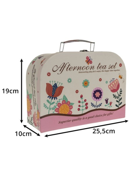 Vaikų arbatos rinkinys lagamine 26367